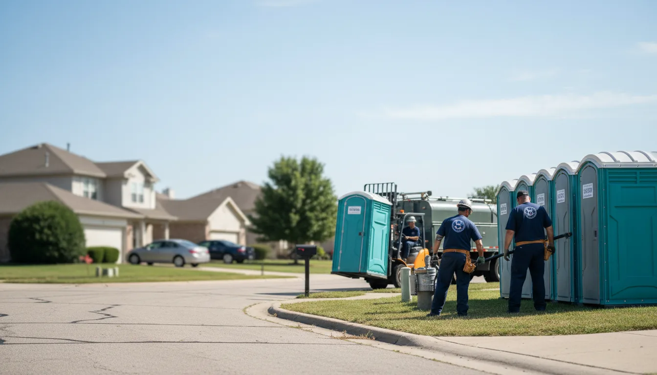 Porta Potty Rental in Wonder Lake, IL near me